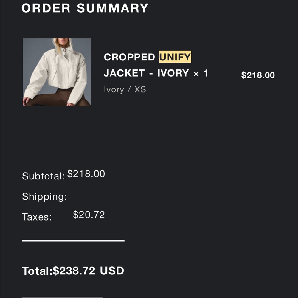 All unify cropped jacket - Picture 5 of 5